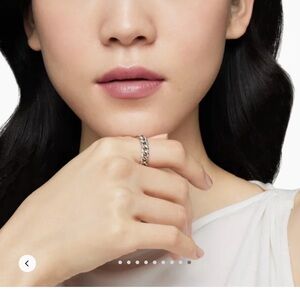 David Yurman Silver Chain Ring